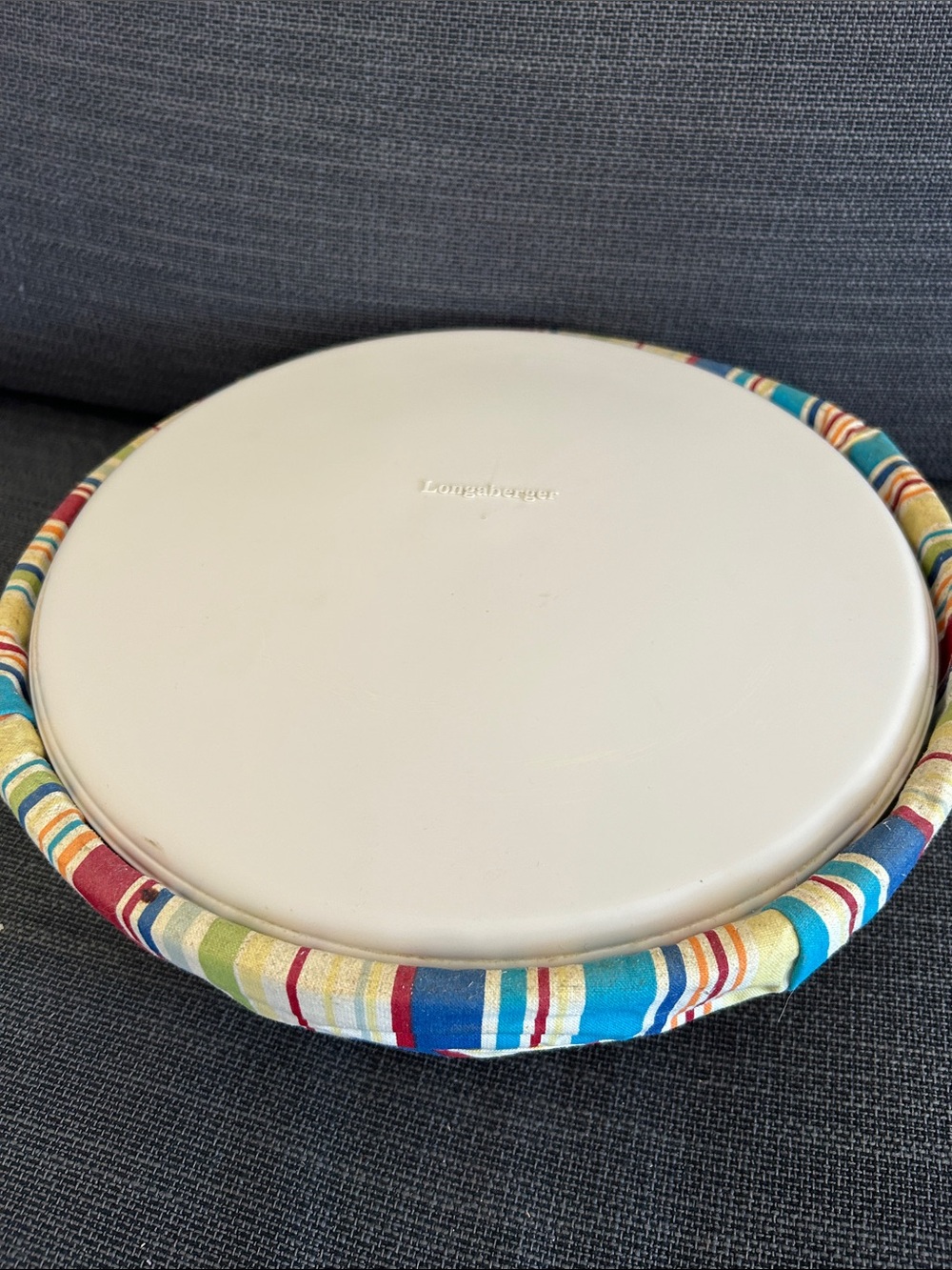 Longaberger Serve Around Basket with matching bowl